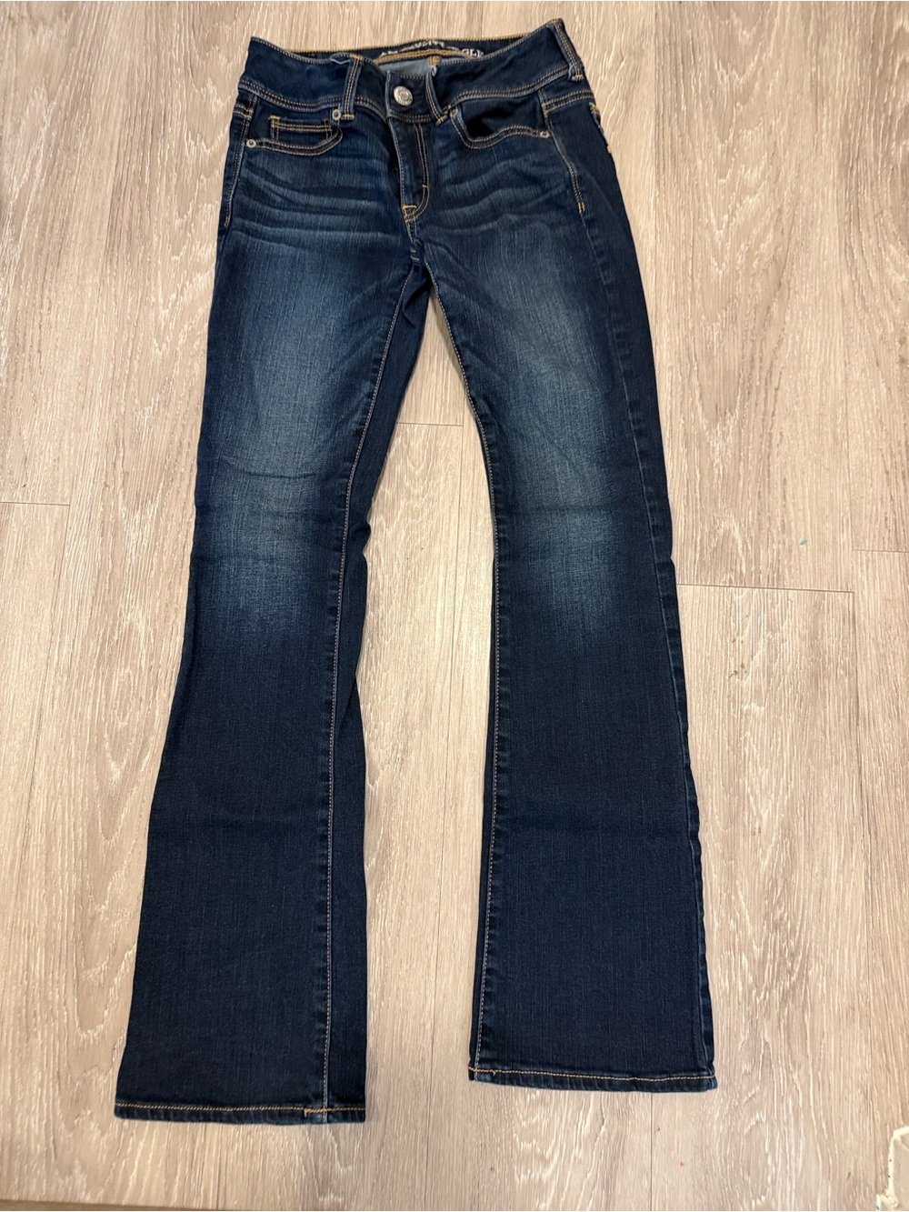 American Eagle Outfitters Dark Blue Flare Jeans